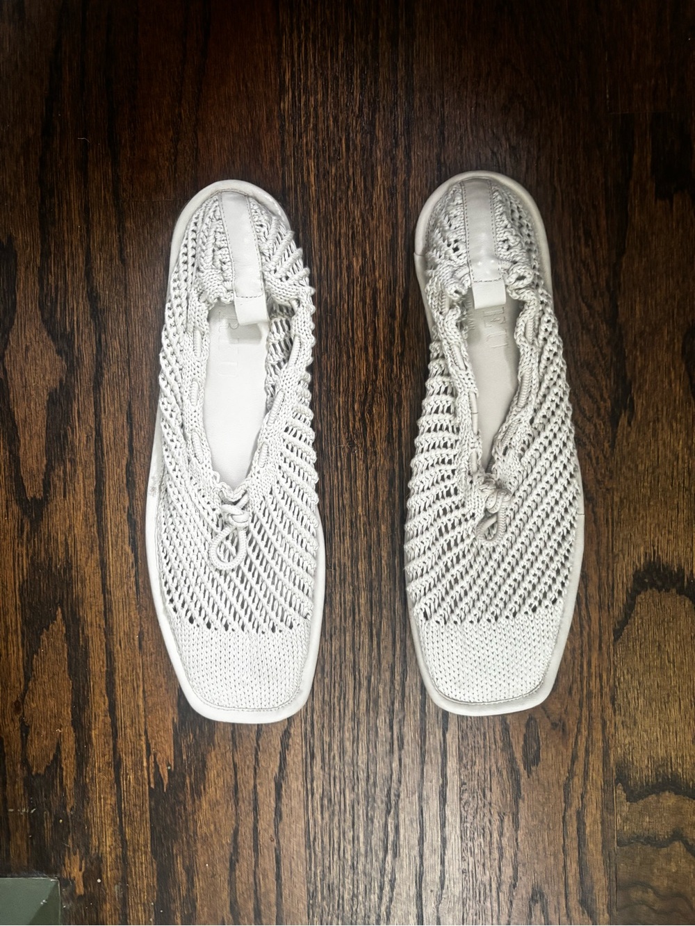 HEREU Puntera Mesh Net-stitch Shoes - 39